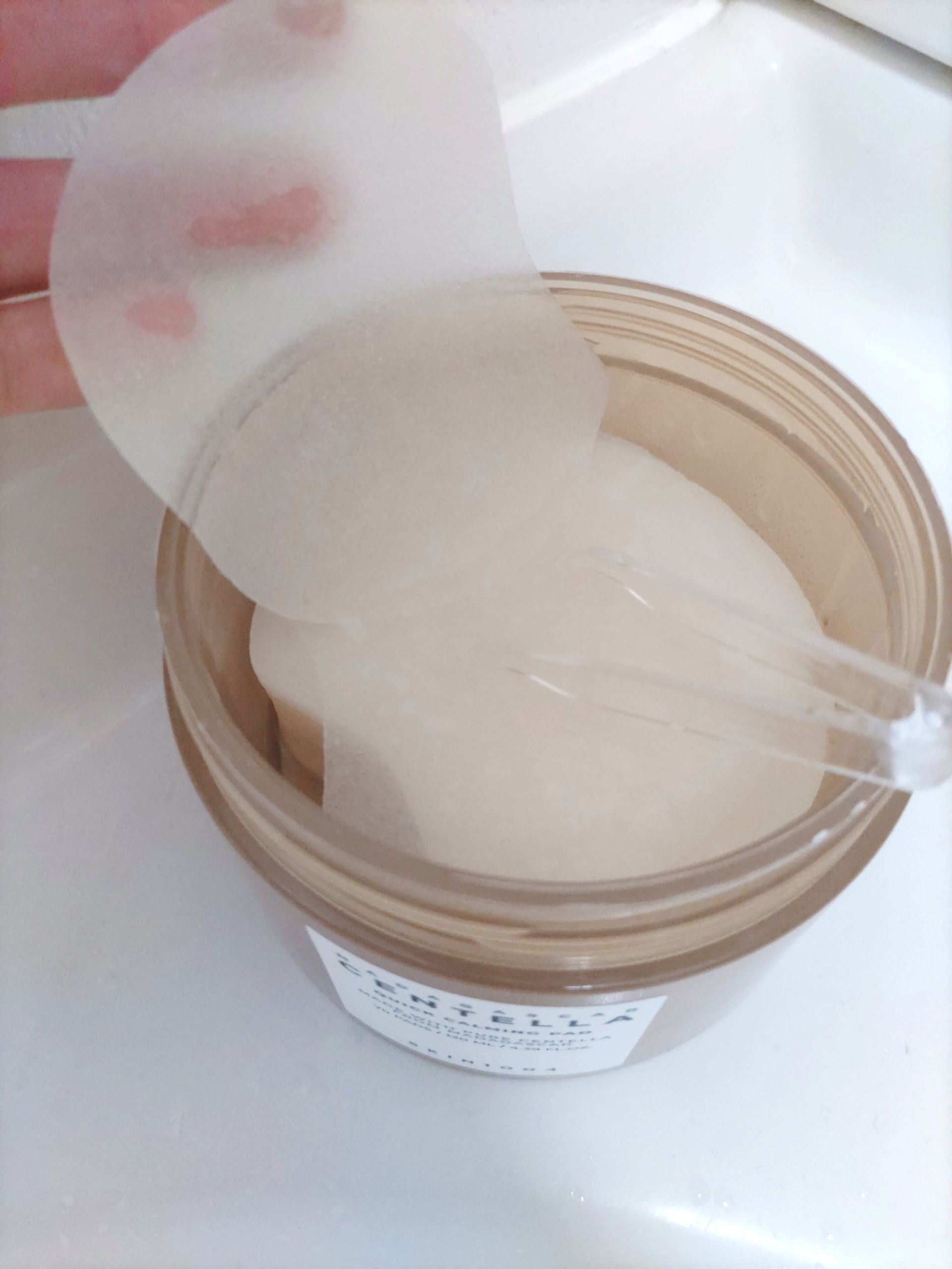 センテラ クイックカーミングパッド/SKIN1004/トナーパッドを使ったクチコミ（3枚目）