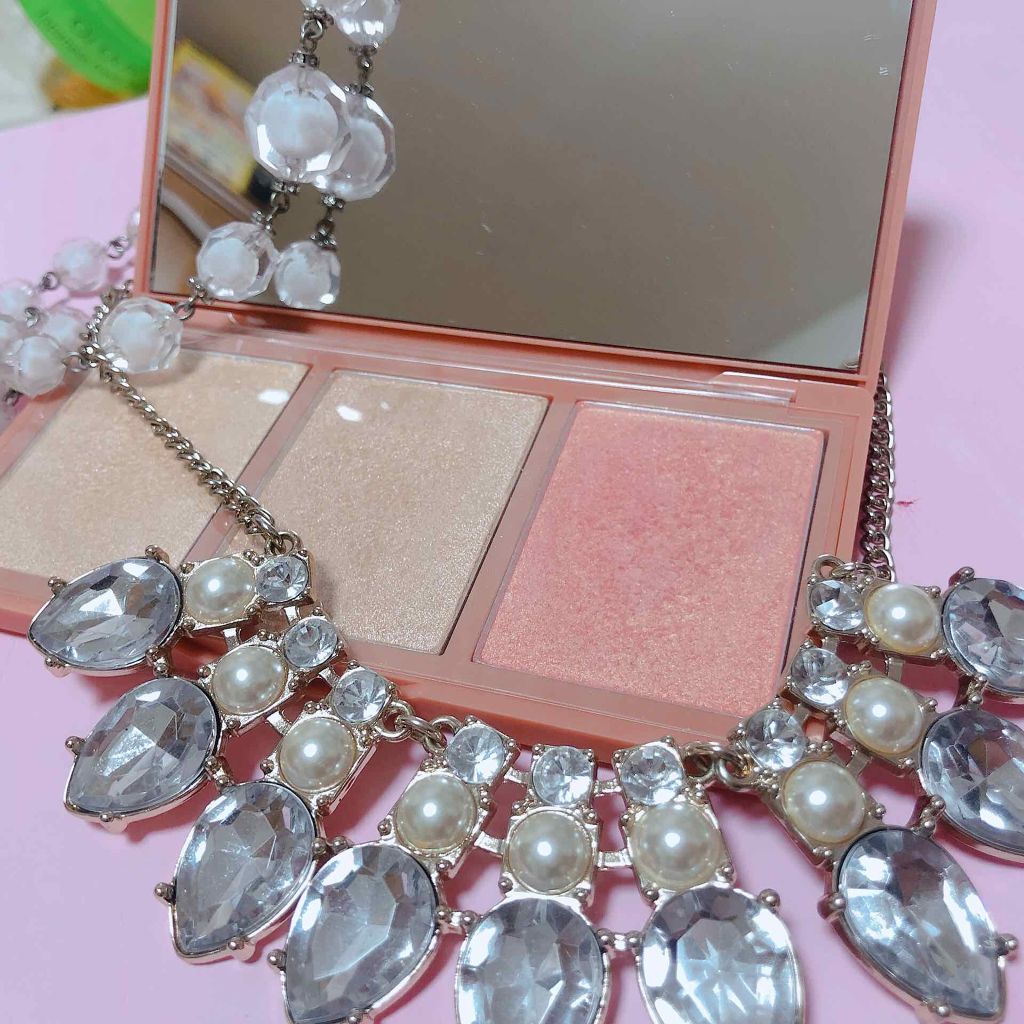 3CE STROBING SKIN PALETTE/3CE/パウダーハイライトを使ったクチコミ(1枚目)