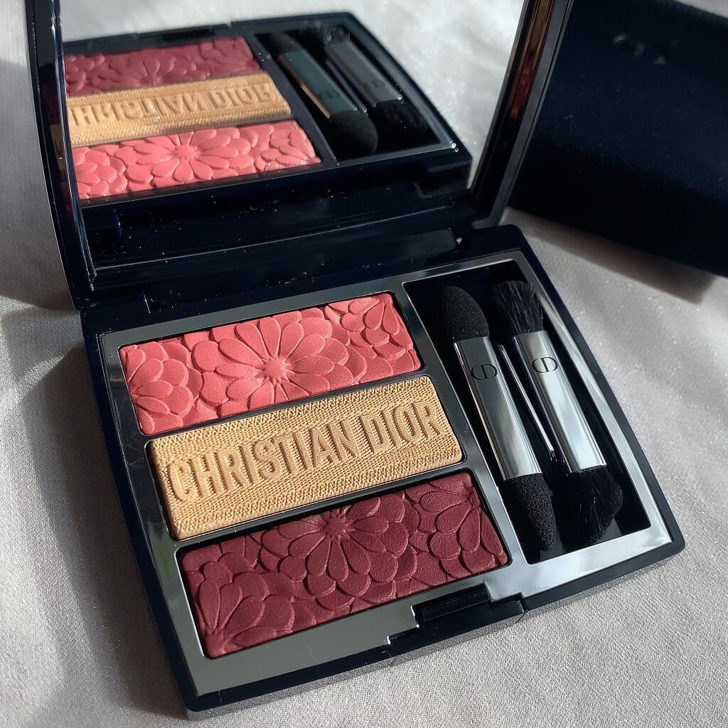 トリオ ブリック パレット<ピュア グロウ>/Dior/アイシャドウパレットを使ったクチコミ(1枚目)