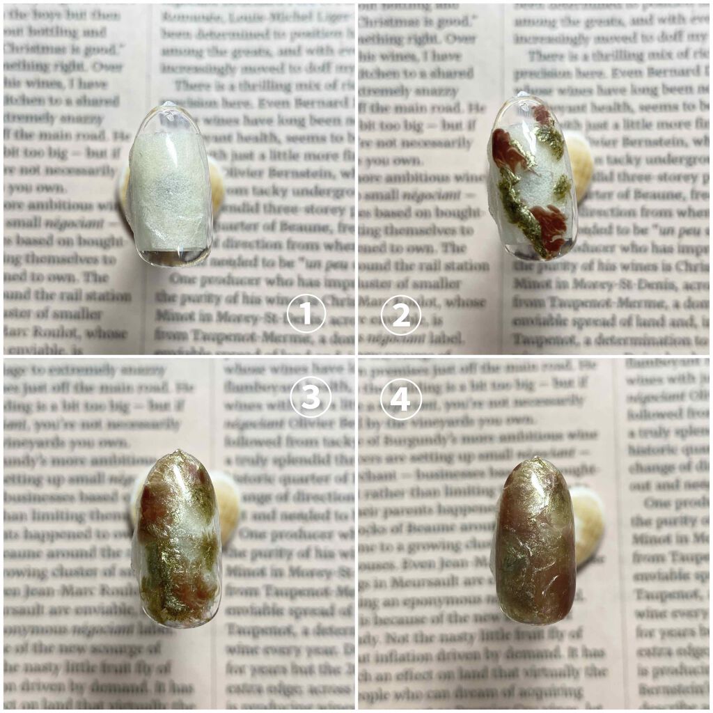 ネイル工房白パケカラージェル/ネイル工房/ジェルネイルを使ったクチコミ（2枚目）