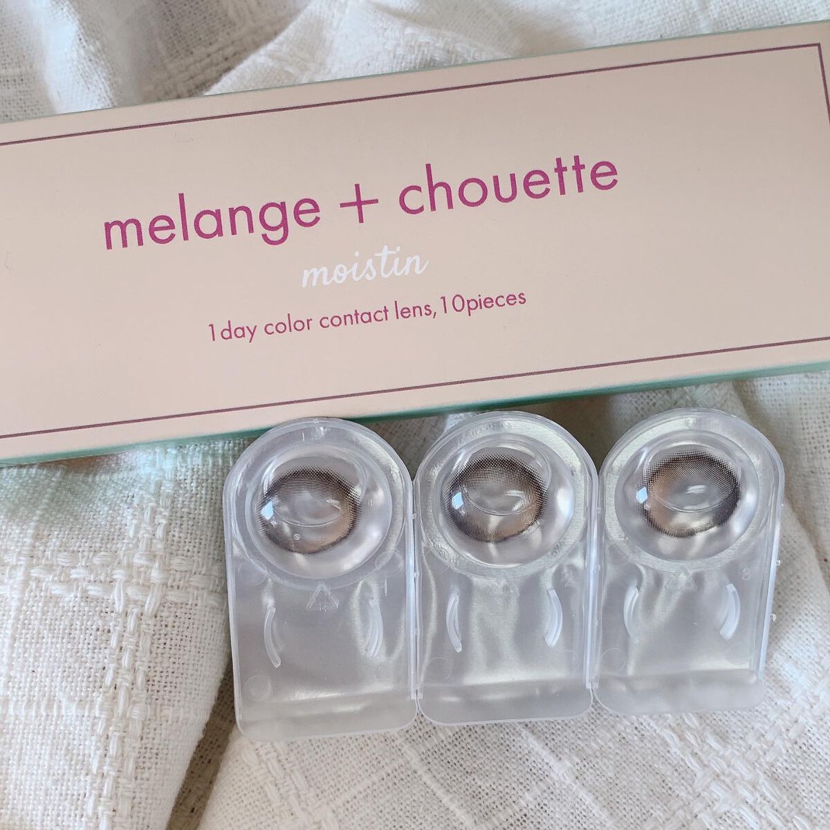 メランジェ シュエット ワンデー/melange+chouette/ワンデー(1DAY)カラコンを使ったクチコミ(2枚目)