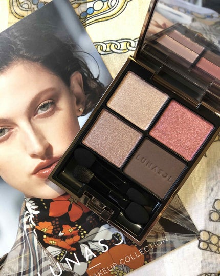 アイカラーレーション/LUNASOL/アイシャドウパレットを使ったクチコミ(1枚目)