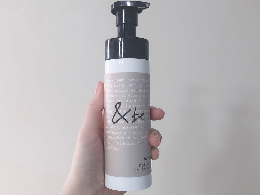 UVミルク/&be/日焼け止め・UVケアを使ったクチコミ(1枚目)
