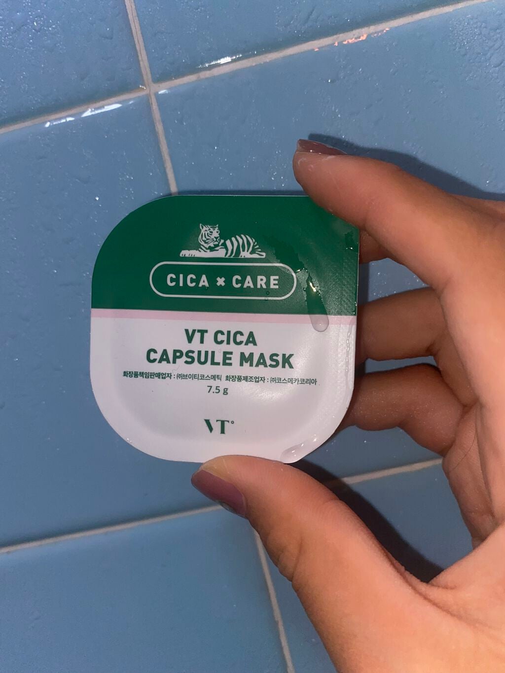 CICA カプセルマスク/VT/洗い流すパック・マスクを使ったクチコミ(2枚目)
