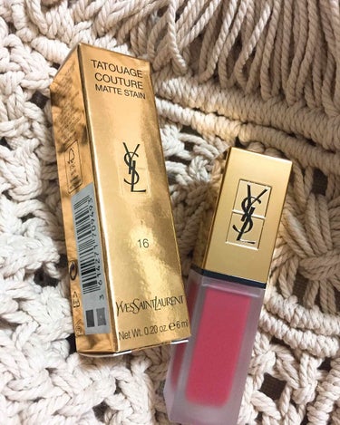 YSL💄💕タトワージュクチュール
16 ヌードエンブレム«人気NO.2»
テラコッタピンク

塗りたては軽くみずみずしいけど
暫くするとソフトマットに変わり
乾燥や縦じわ気になることなく
発色も見たまま