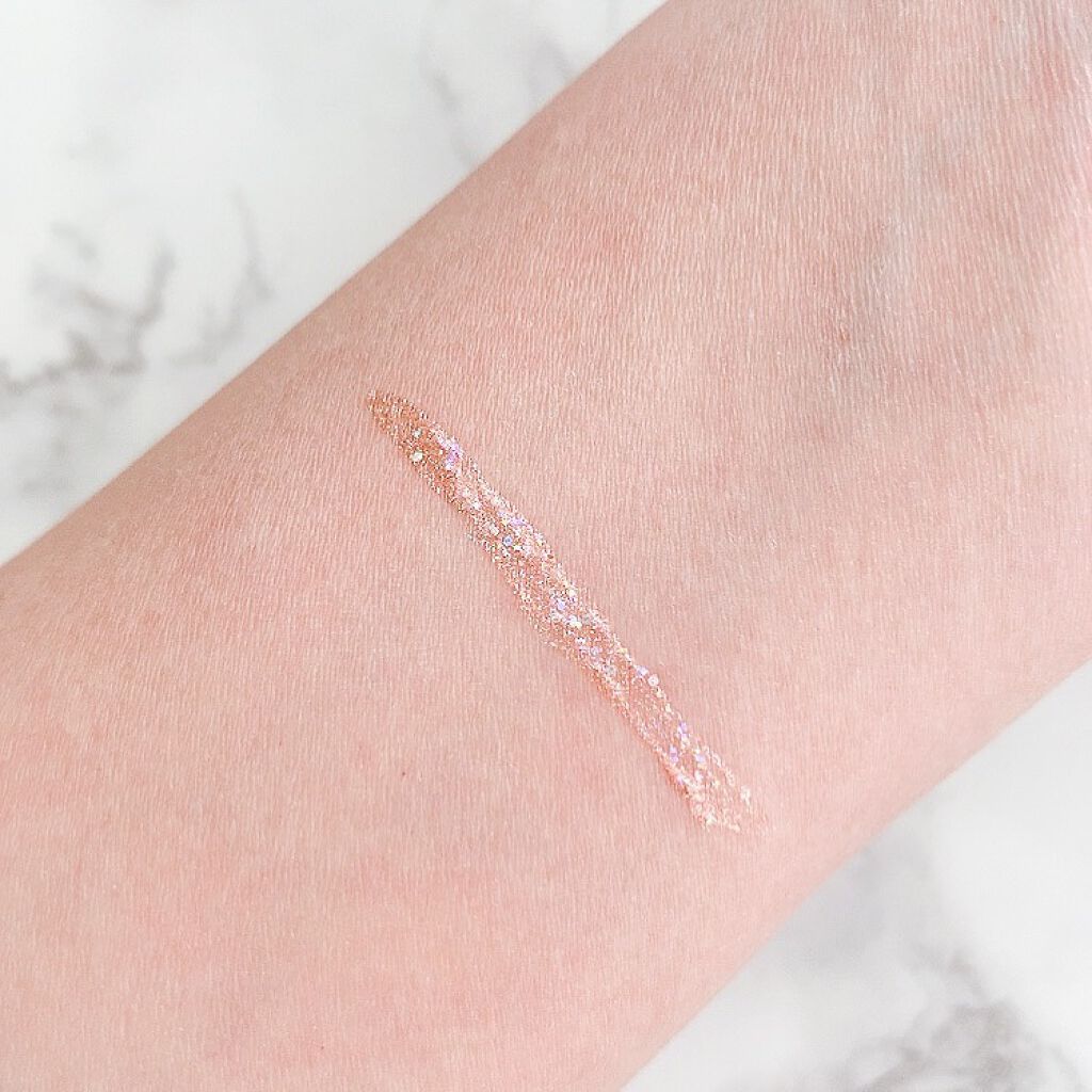 グリッターイルミネーションライナー/CipiCipi/リキッドアイライナーを使ったクチコミ（3枚目）