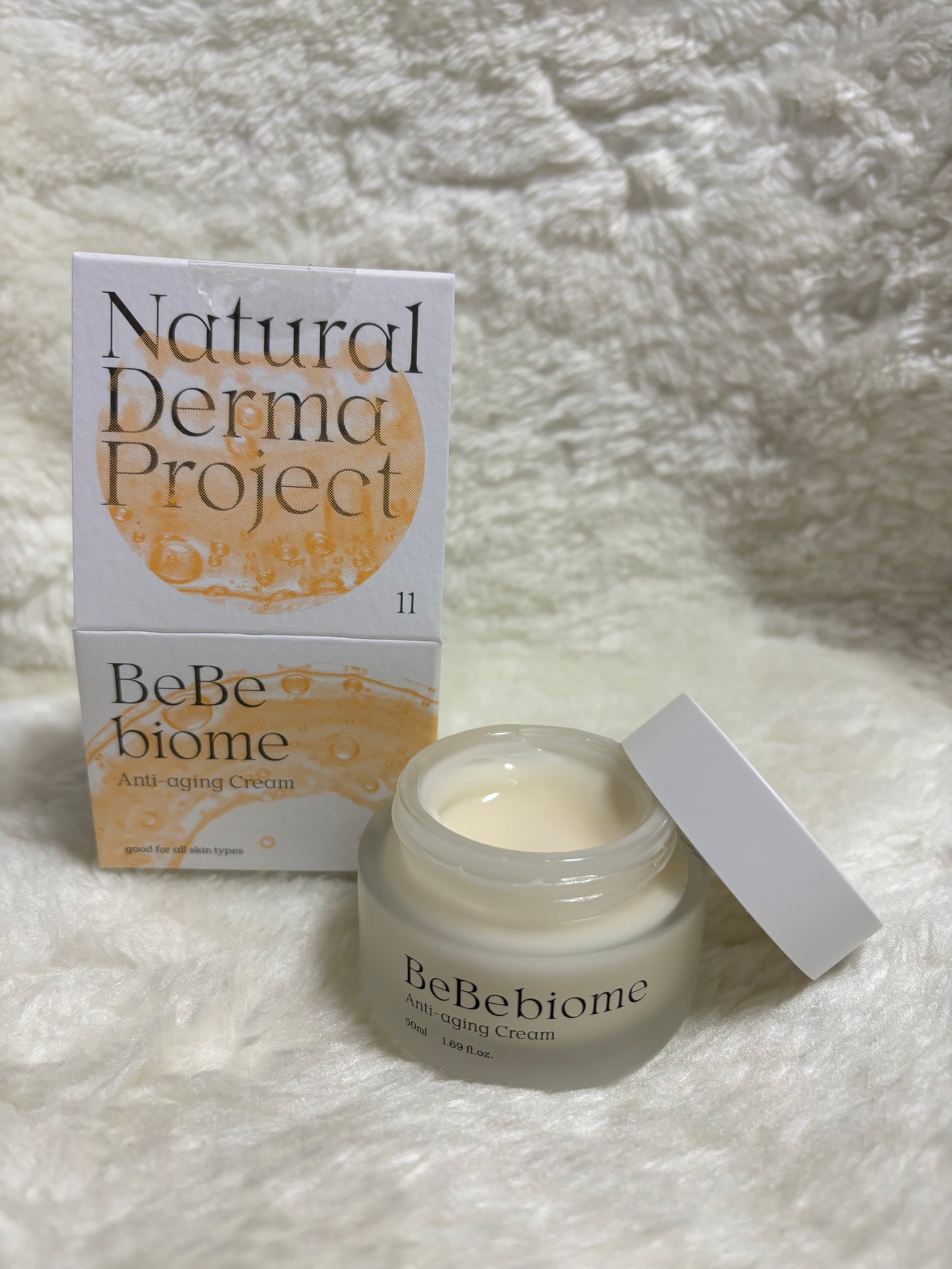 ベベバイオームアンチエイジングクリーム/NATURAL DERMA PROJECT/フェイスクリームを使ったクチコミ(1枚目)