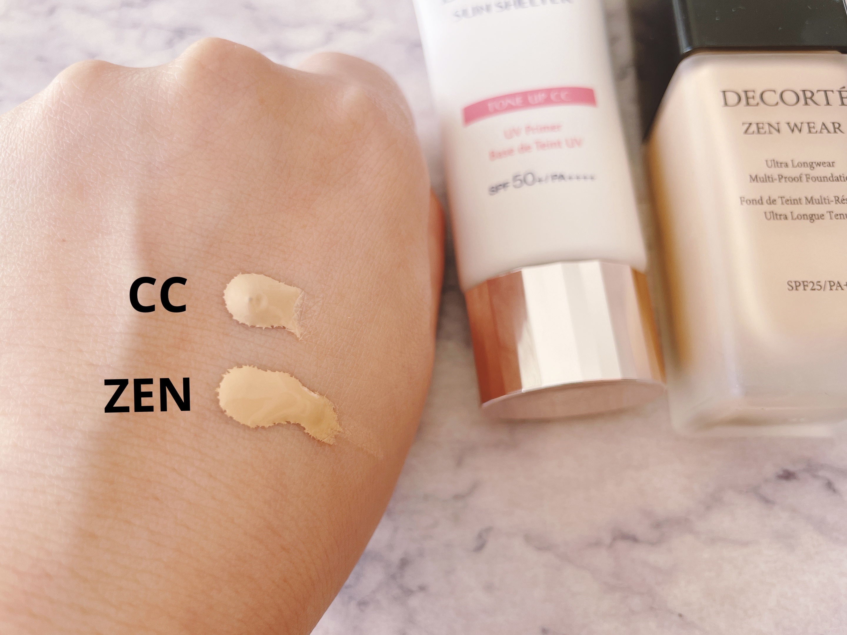 ゼン ウェア フルイド W41/DECORTÉ/リキッドファンデーションを使ったクチコミ（2枚目）