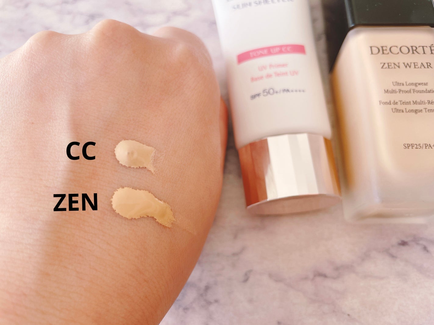ゼン ウェア フルイド/DECORTÉ/リキッドファンデーションを使ったクチコミ(2枚目)