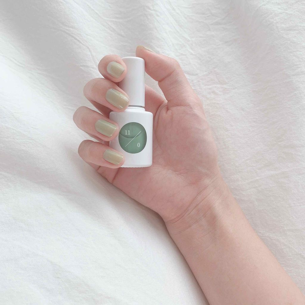 カラーベースコート ゼロ/uka/オールインワンネイルを使ったクチコミ(1枚目)