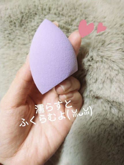 3Dパフ (フラット型)/セリア/パフ・スポンジを使ったクチコミ(2枚目)