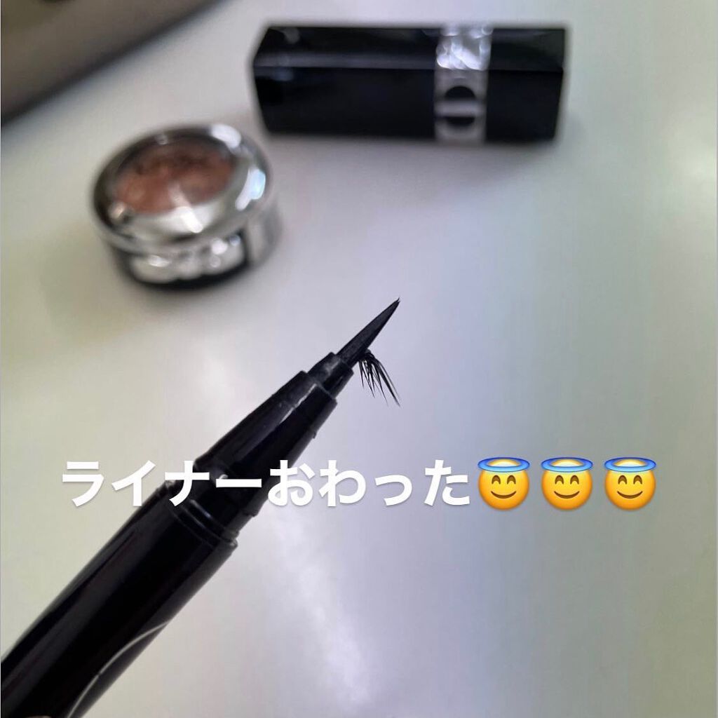 スムースリキッドアイライナー スーパーキープ/ヒロインメイク/リキッドアイライナーを使ったクチコミ(10枚目)