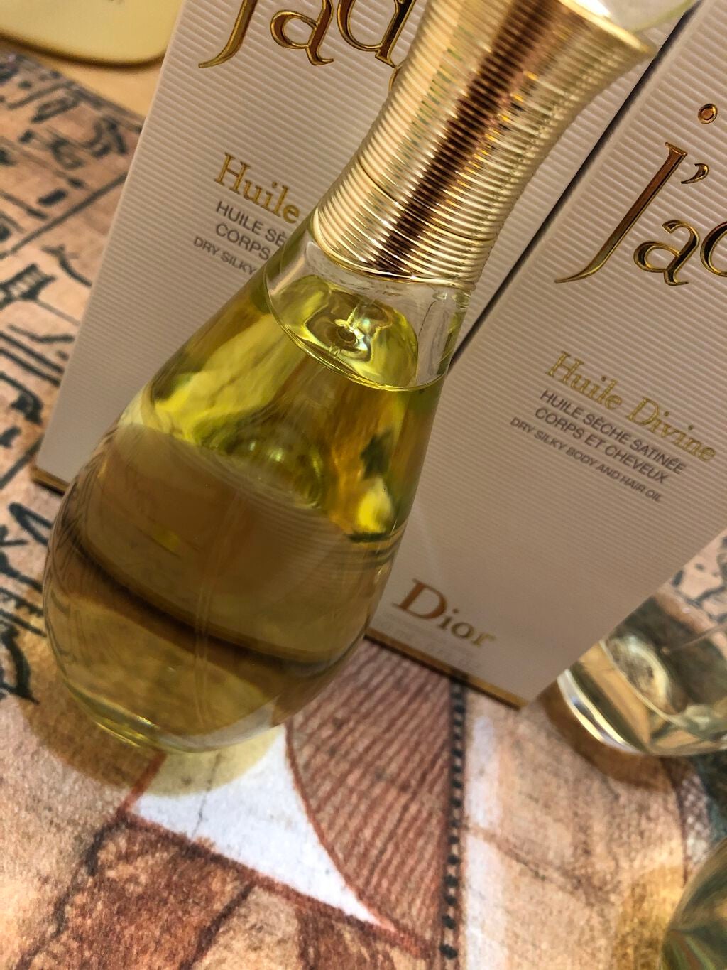 ジャドール ボディ&ヘア オイル/Dior/ボディオイルを使ったクチコミ(2枚目)