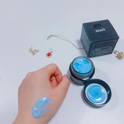 ミッドナイトブルーカーミングクリーム/Klairs/フェイスクリームを使ったクチコミ(4枚目)