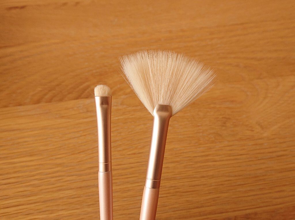 SIXPLUS×mamiseto メイクブラシ9本セット/SIXPLUS/メイクブラシを使ったクチコミ(3枚目)