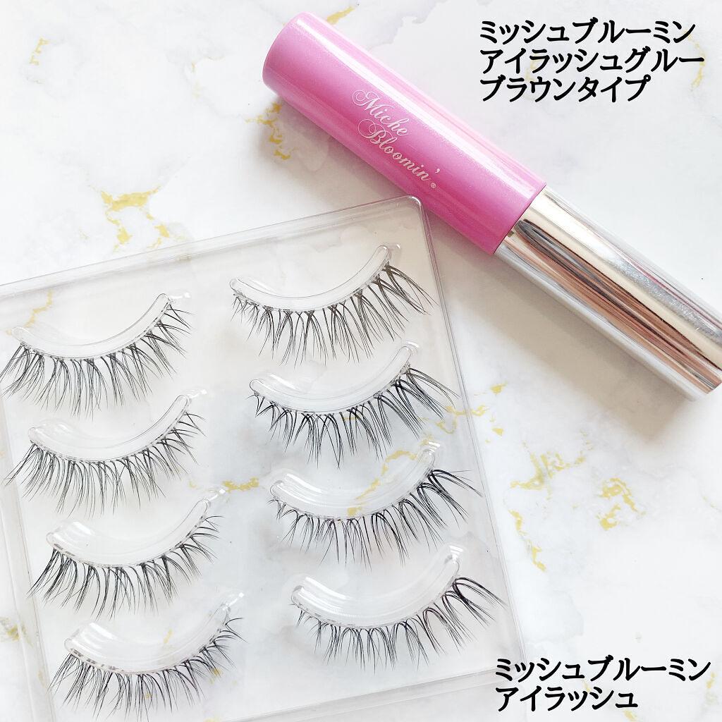 アイラッシュグルー/ミッシュブルーミン/つけまつげを使ったクチコミ（2枚目）