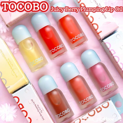 ジューシーベリープランピングリップオイル/TOCOBO/リップグロスを使ったクチコミ(1枚目)