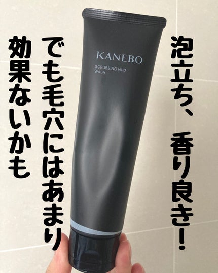 スクラビング マッド ウォッシュ/KANEBO/洗顔フォームを使ったクチコミ(1枚目)