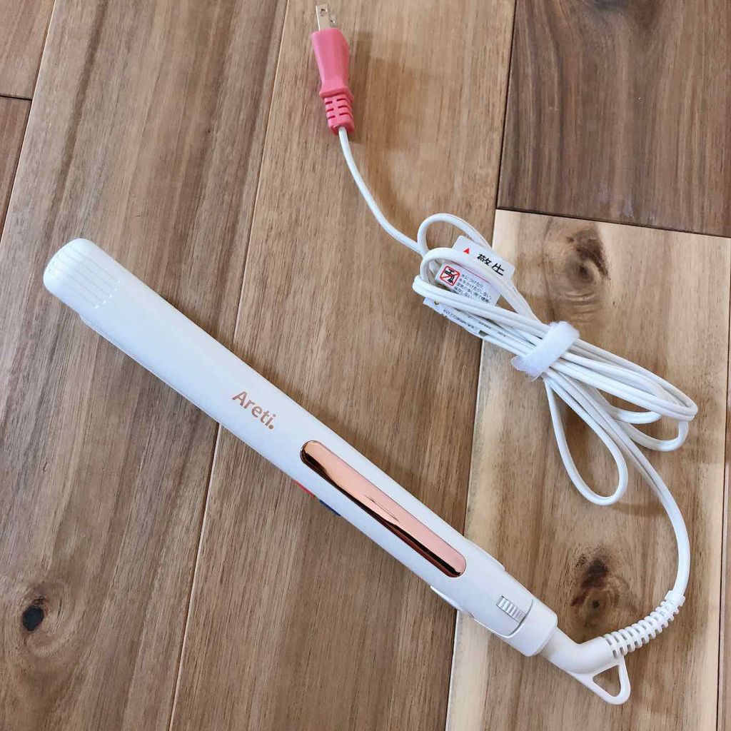 マイナスイオン ストレート カール 両用 ヘアアイロン 20mm Areti./Areti./その他ヘアアイロンを使ったクチコミ（2枚目）