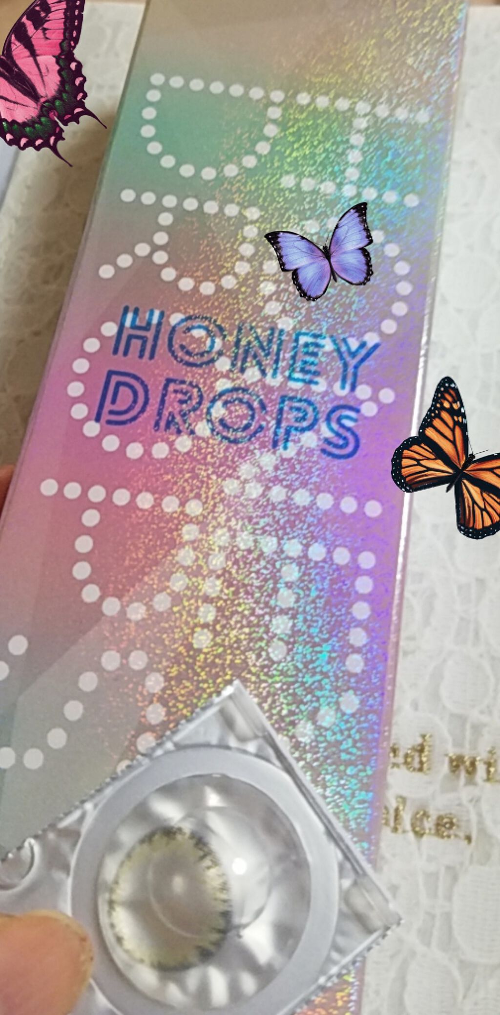ハニードロップス/HONEY DROPS/カラーコンタクトレンズを使ったクチコミ(1枚目)