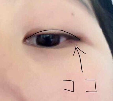 アイトーク エクセレントV/アイトーク/二重まぶた用アイテムを使ったクチコミ(3枚目)