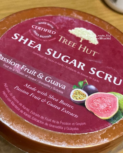 Shea Sugar Scrub/ツリーハット/ボディスクラブを使ったクチコミ(1枚目)