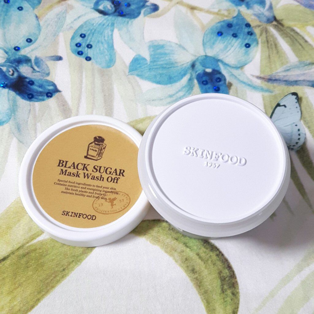 ブラックシュガーマスク ウォッシュオフ/SKINFOOD/洗い流すパック・マスクを使ったクチコミ（2枚目）