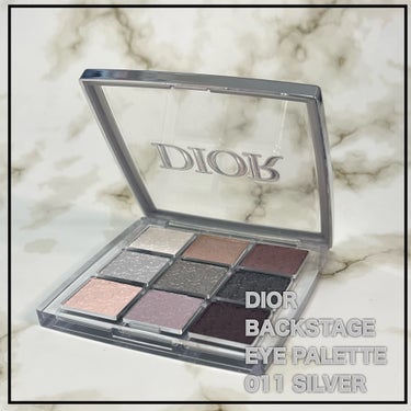 ディオール バックステージ アイ パレット 011 シルバー/Dior/アイシャドウパレットを使ったクチコミ（2枚目）