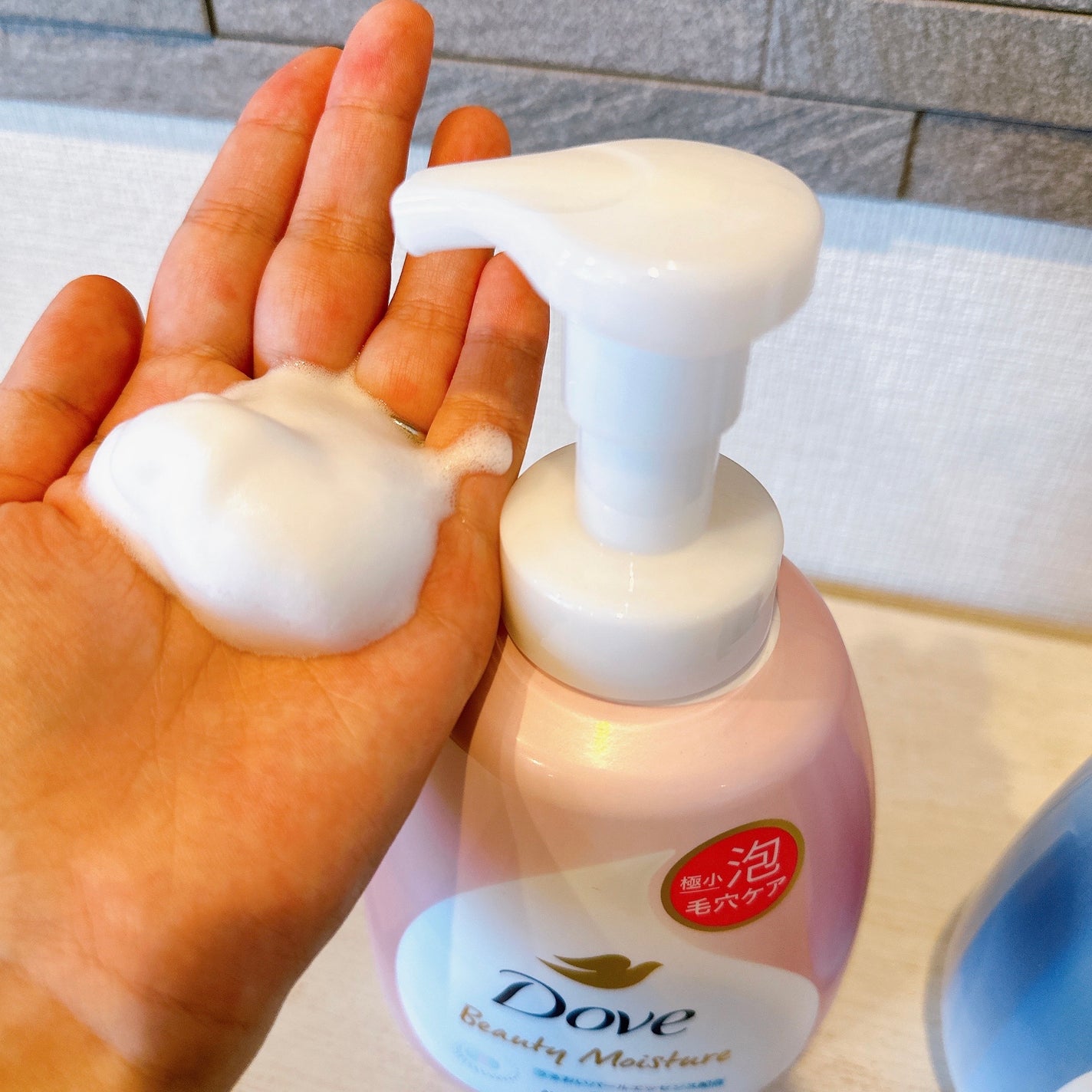 ビューティーモイスチャー 泡ボディウォッシュ しっとり/ダヴ/ボディソープを使ったクチコミ(3枚目)