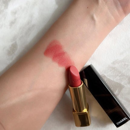 ルージュ アリュール ヴェルヴェット/CHANEL/口紅を使ったクチコミ(3枚目)