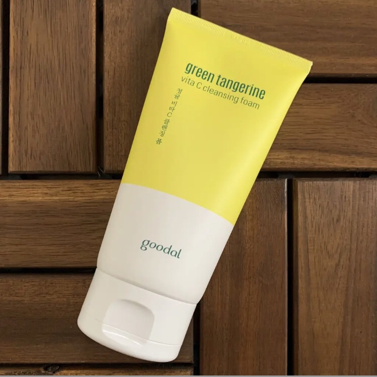グリーンタンジェリン ビタC クレンジングフォーム/goodal/洗顔フォームを使ったクチコミ（1枚目）