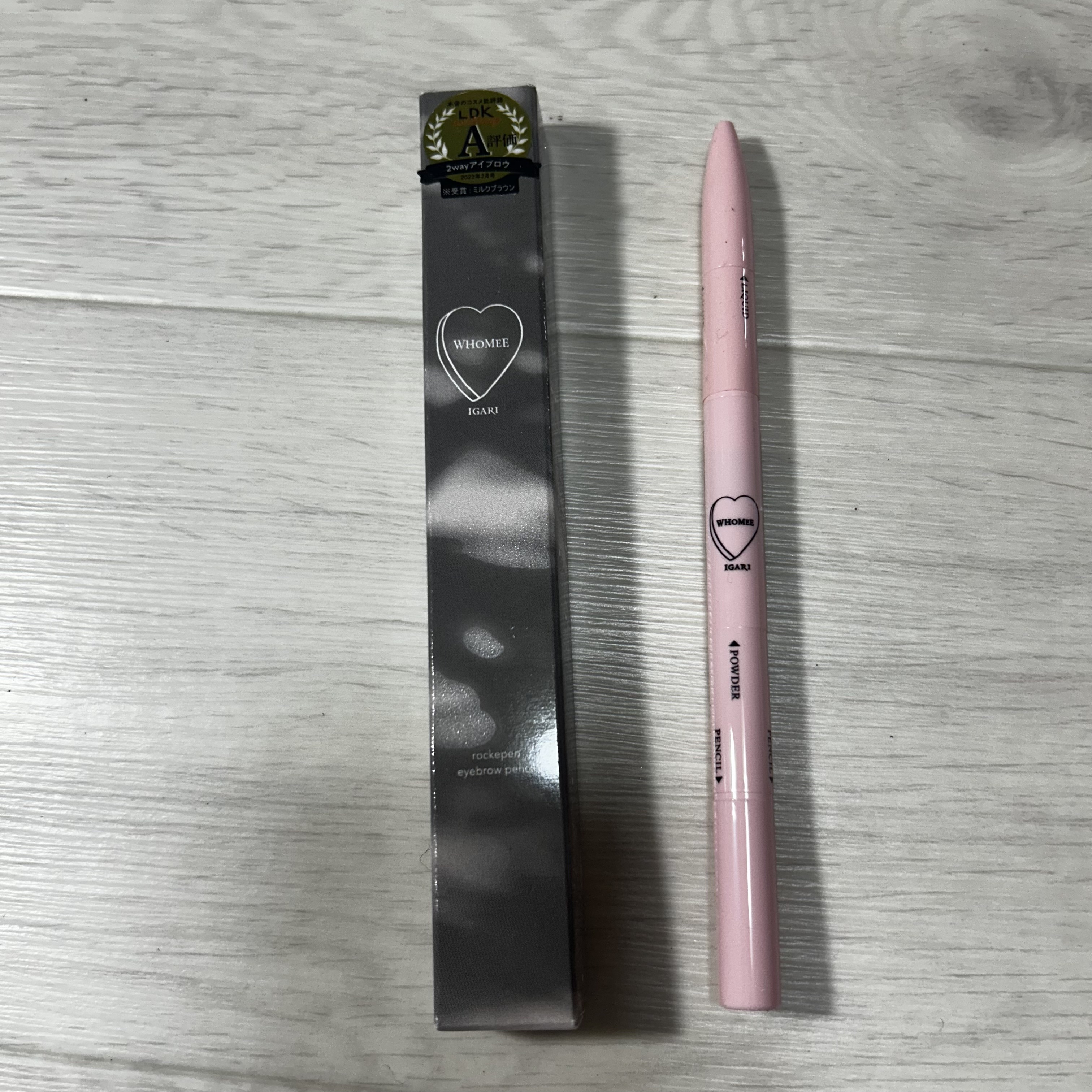 ロケペンアイブロウペンシル/WHOMEE/アイブロウペンシルを使ったクチコミ（1枚目）