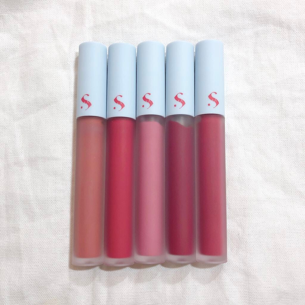 オールタイム ムード ベルベットティント サマータイムエディション/saat insight/リップティントを使ったクチコミ(8枚目)