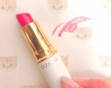 ラスティング リップカラーN/CEZANNE/口紅を使ったクチコミ(1枚目)