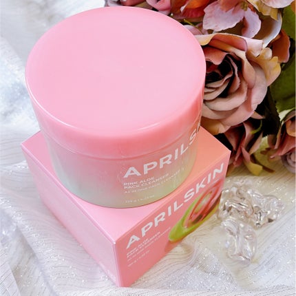 ピンクアロエメレンゲクレンザー/APRILSKIN/その他洗顔料を使ったクチコミ(7枚目)