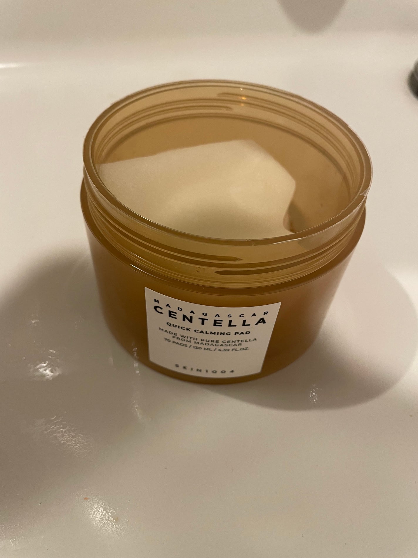 センテラ クイックカーミングパッド/SKIN1004/トナーパッドを使ったクチコミ(3枚目)
