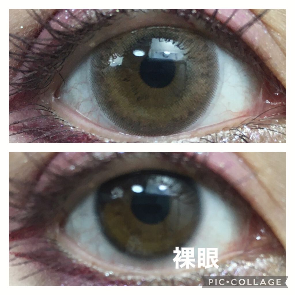 LaFORTE Lena 1day UV No.101 ルミナスブラウン(旧ヌーディブラウン)/LaFORTE/ワンデー（１DAY）カラコンを使ったクチコミ（2枚目）