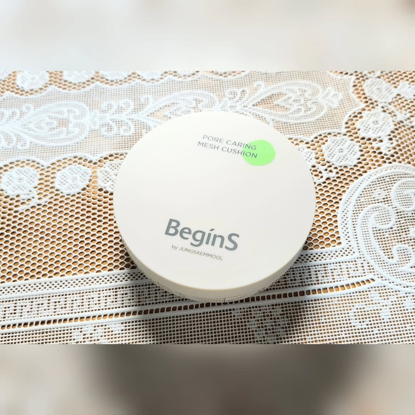 Pore Caring Mesh Cushion/BeginS by JUNGSAEMMOOL/クッションファンデーションを使ったクチコミ(2枚目)