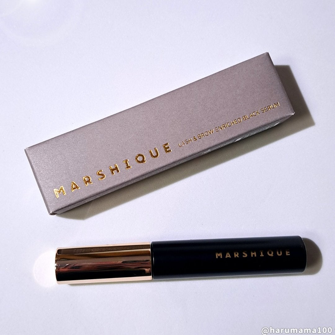 LASH & BROW ENRICHED BLACK SERUM/MARSHIQUE/まつげ美容液を使ったクチコミ(4枚目)