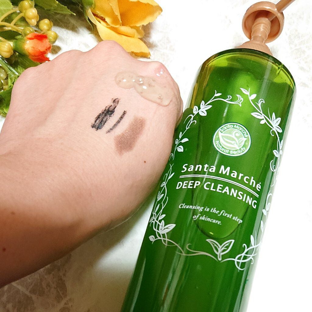 薬用ディープクレンジング/サンタマルシェ/クレンジングジェルを使ったクチコミ(4枚目)