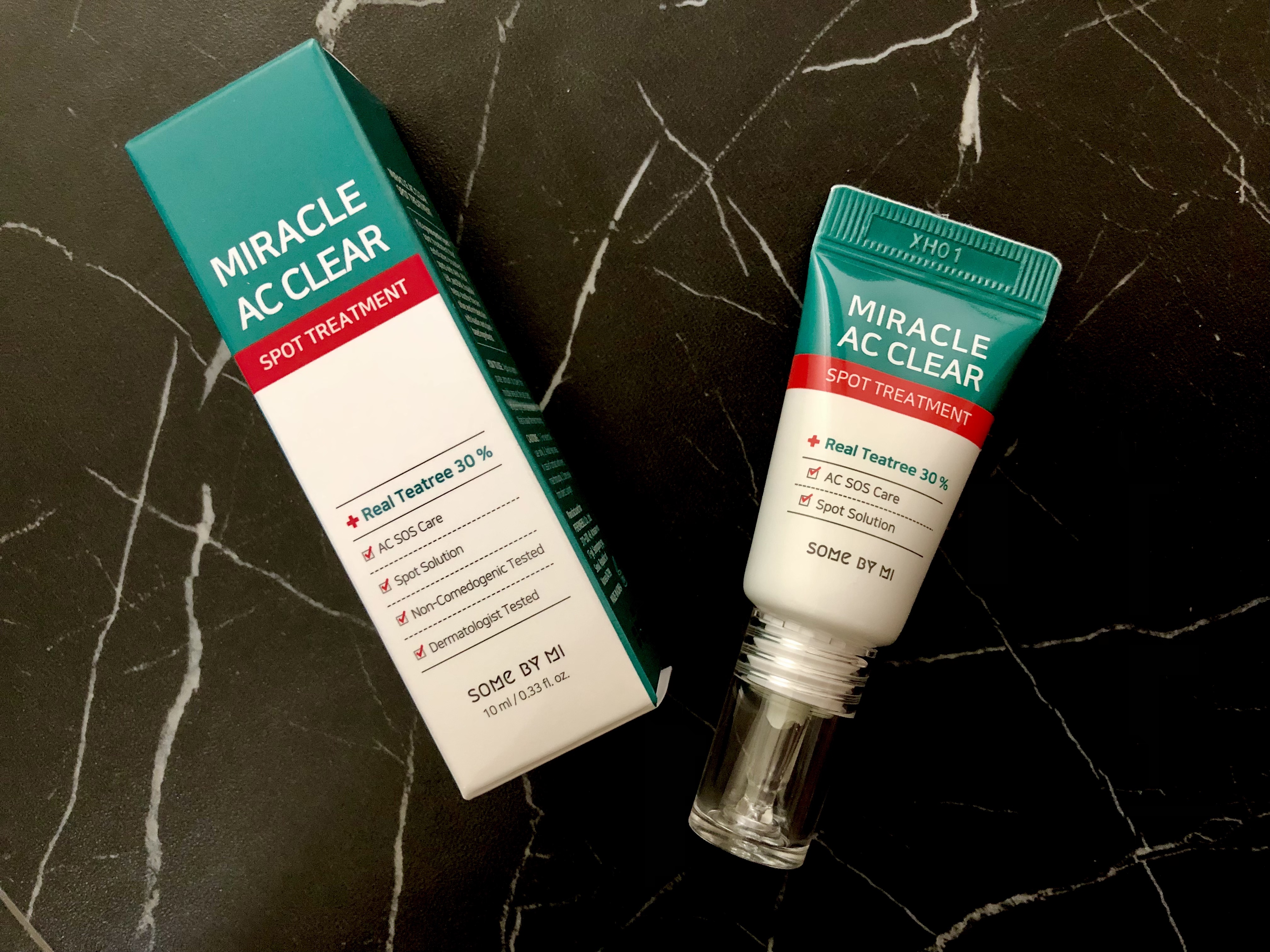 ミラクルアクネクリアスポットトリートメント/SOME BY MI/美容液を使ったクチコミ（1枚目）