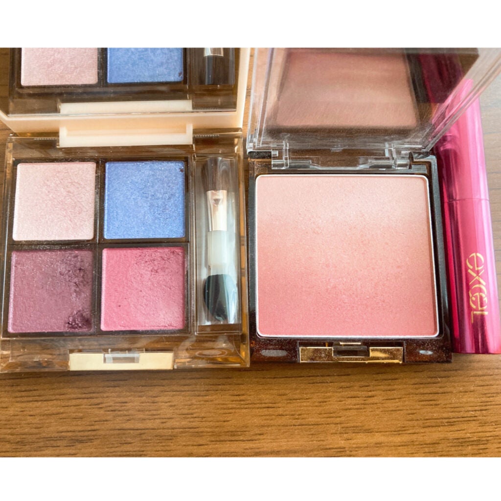 オーラティック ブラッシュ/excel/パウダーチークを使ったクチコミ(2枚目)