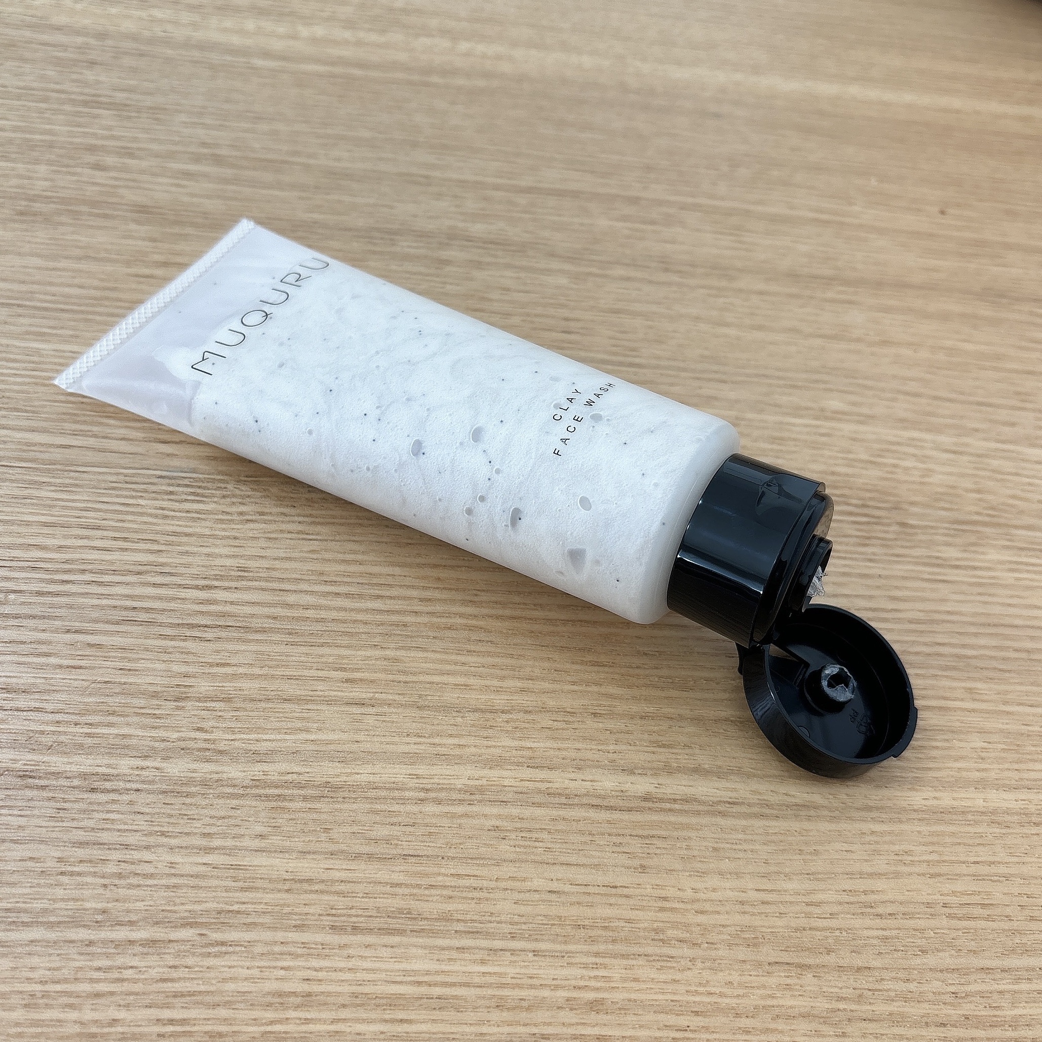 クレイフェイスウォッシュ/MUQURU/洗顔フォームを使ったクチコミ（1枚目）