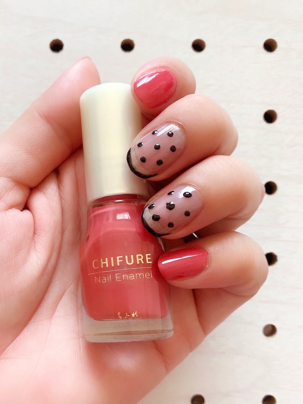 ネイル エナメル/ちふれ/マニキュアを使ったクチコミ(2枚目)