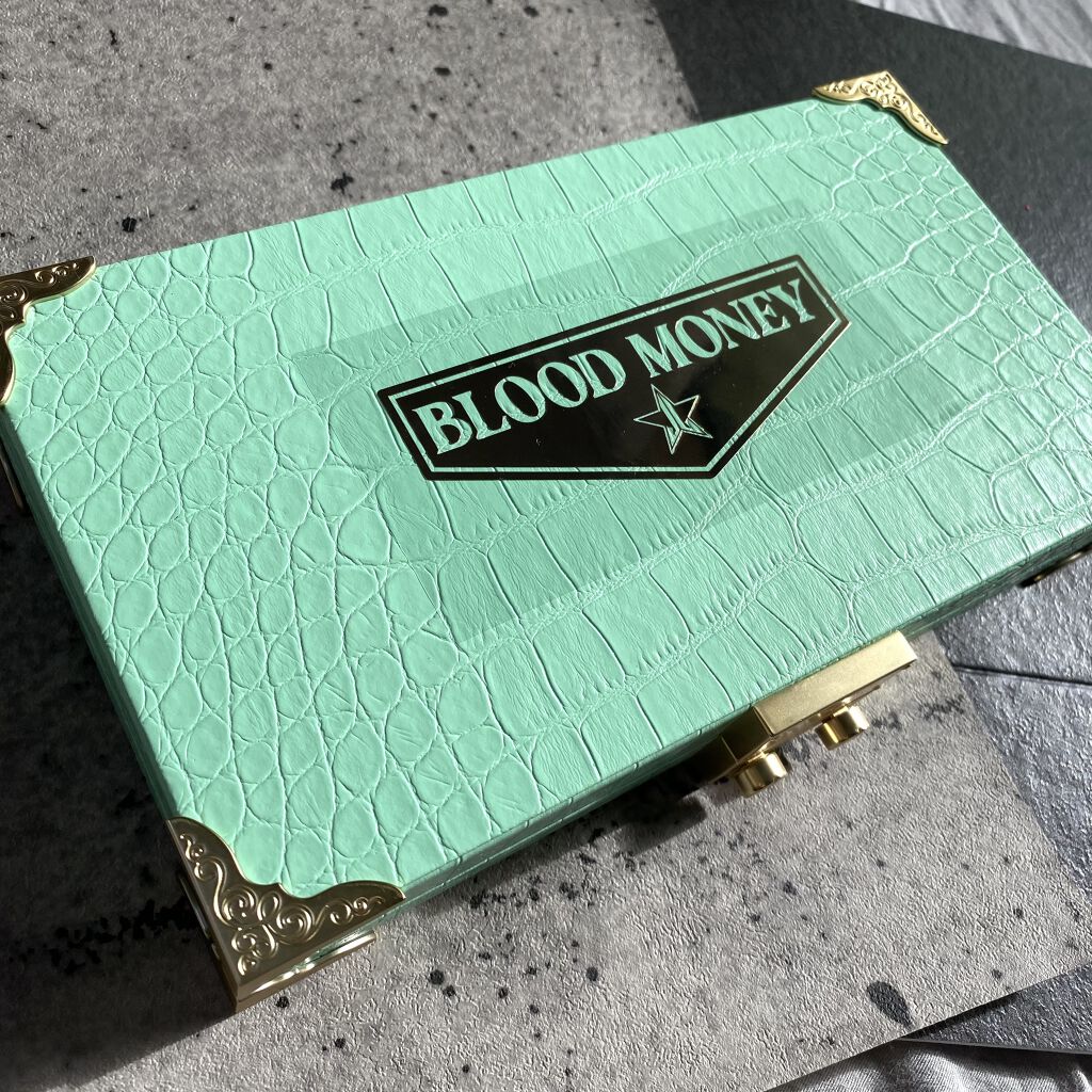 Jeffree Star Cosmetics BLOOD MONEY PALLETのクチコミ「最高すぎるグリーンパレット！

JEFFREE STAR COSMETICS / BLOOD .....」（3枚目）