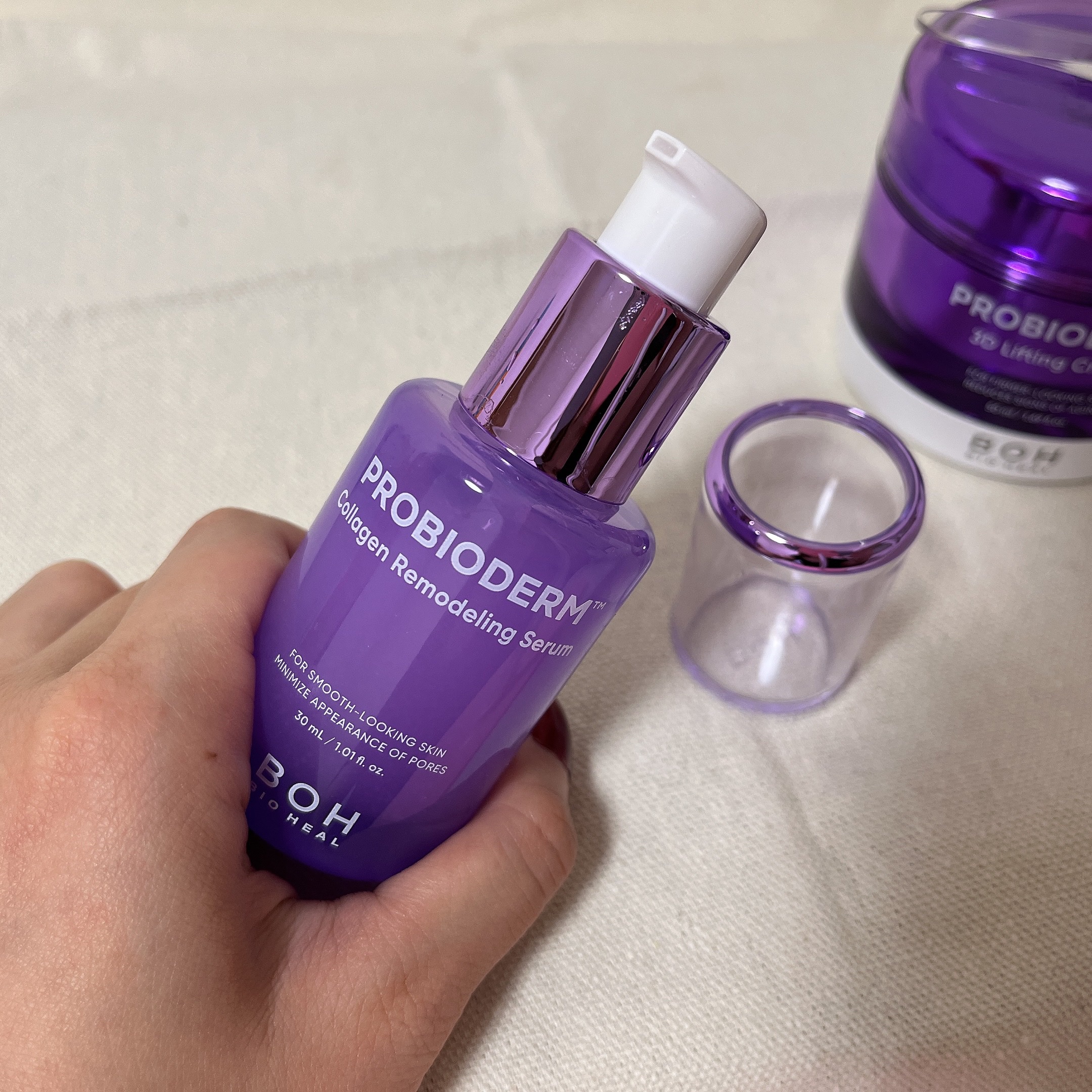 バイオヒールボ プロバイオダーム 3Dリフティングクリーム/BIOHEAL BOH/フェイスクリームを使ったクチコミ（2枚目）