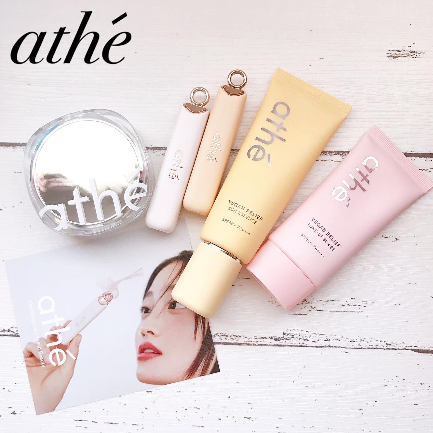 athe VEGAN RELIEF SUN BB SPF50+PA++++/athé/BBクリームを使ったクチコミ（1枚目）