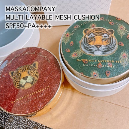 MULTI LAYABLE MESH CUSHION/MASKACOMPANY/クッションファンデーションを使ったクチコミ(2枚目)