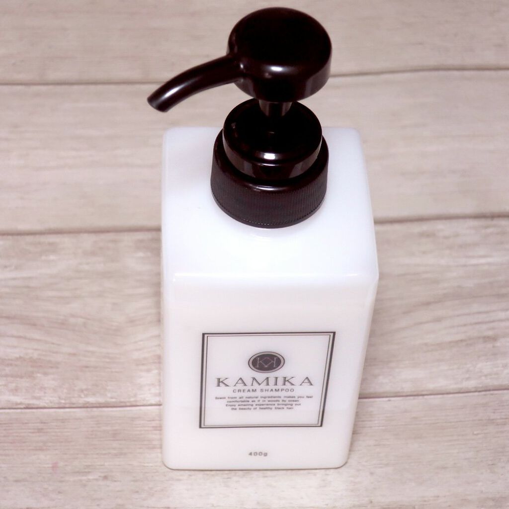 黒髪クリームシャンプー/KAMIKA/シャンプー・コンディショナーを使ったクチコミ（1枚目）