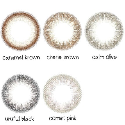 ramurie ラムリエ カームオリーブ/ramurie/ワンデー(1DAY)カラコンを使ったクチコミ(2枚目)